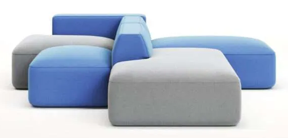 Melissa 4 Piece Ottoman